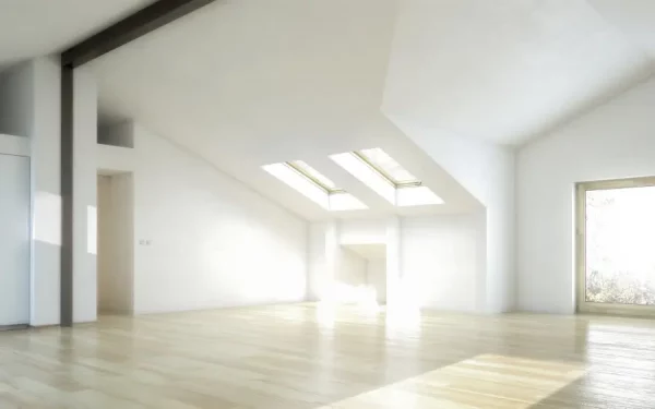 Innenausbau Neubau mit Wandverkleidung und Böden
