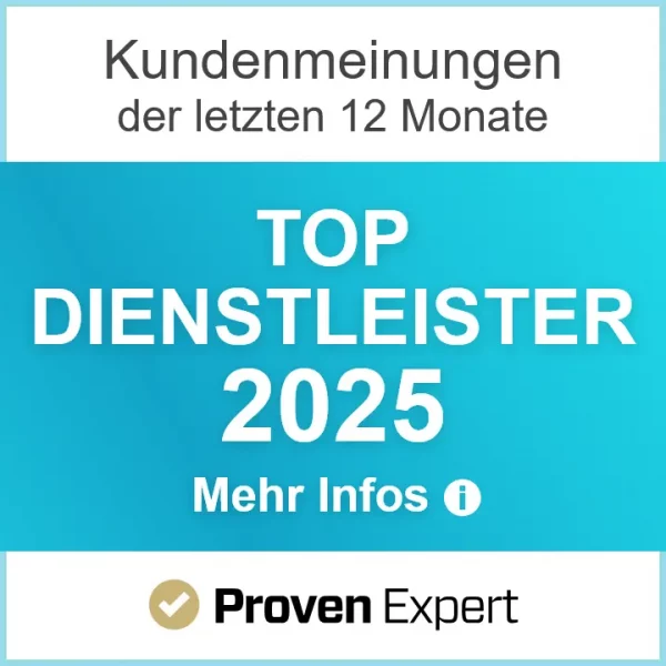 award provenexpert r&r rosseck top dienstleister 2025